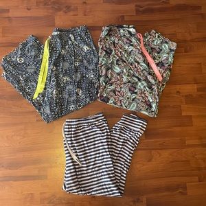 Set of 3 super soft comfy pajama pants!